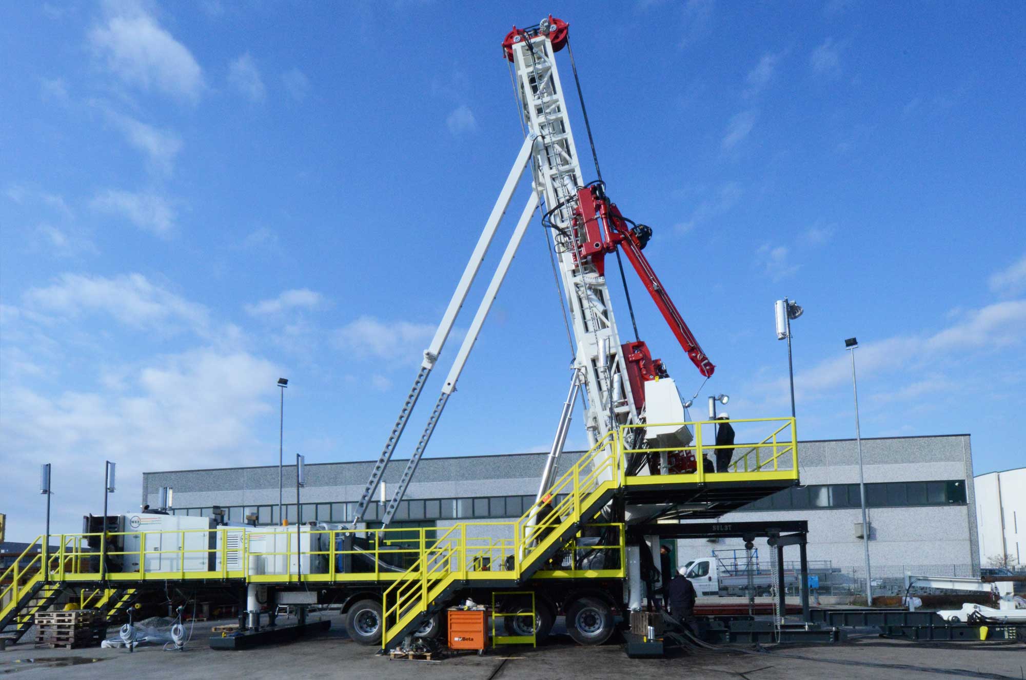 Wei | Well Equipment International - Piacenza, Italy | DS85S Slant – DRILLING RIG 85 MTON